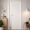 Immagine di PORTA MICROTEC BIANCO SCORREVOLE INTERNO MISURA 70x210x10/12 CM REVERSIBILE