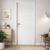 Immagine di PORTA OLTRE BATTENTE FRASSINO BIANCO MISURA 70x210x10/12 CM REVERSIBILE (SENZA MANIGLIA)