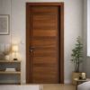 Immagine di PORTA EASY BATTENTE NOCE CELLINI MISURA 80x210x10/12 CM REVERSIBILE (SENZA MANIGLIA)