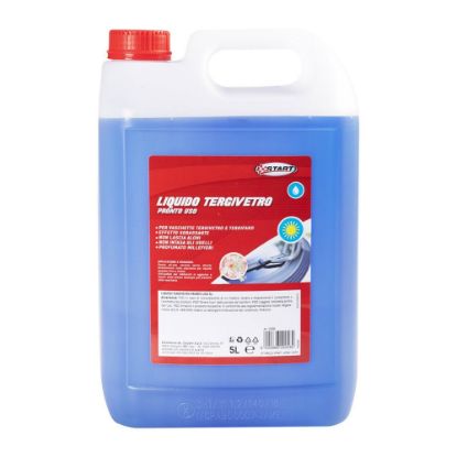 Immagine di LAVAVETRI LIQUIDO PRONTO ALL'USO 5,0 LT PROFUMO MILLEFIORI PER VASCHETTE TERGIVETRO E TERGIFARO