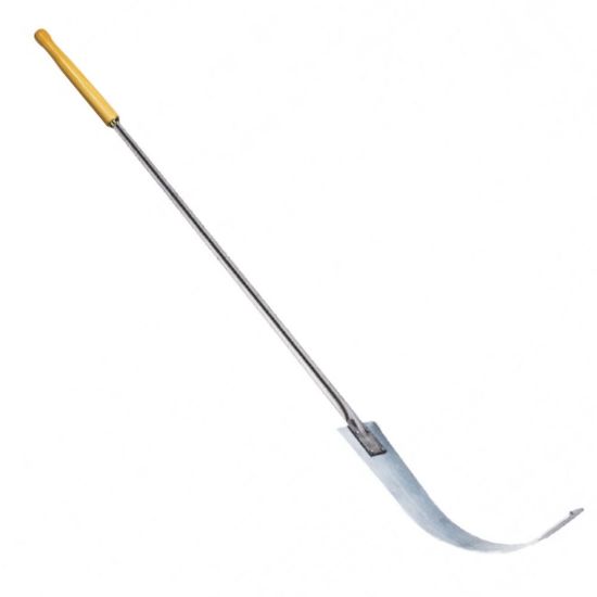 Immagine di PALA SPARGI-BRACE REALIZZATA IN ALLUMINIO LAMA IN ACCIAIO 6X25 H 147 CM IMPUGNATURA IN LEGNO