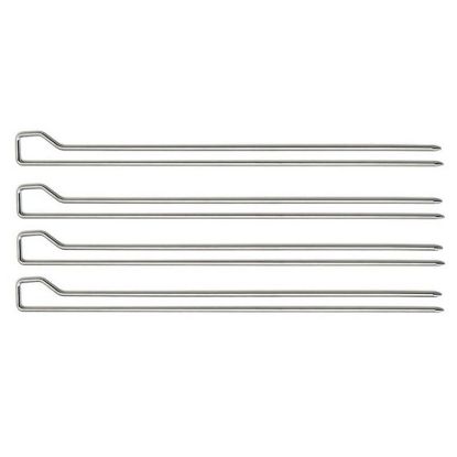 Immagine di SET SPIEDINI 4 PZ BBC ACCIAIO INOX G.M.R