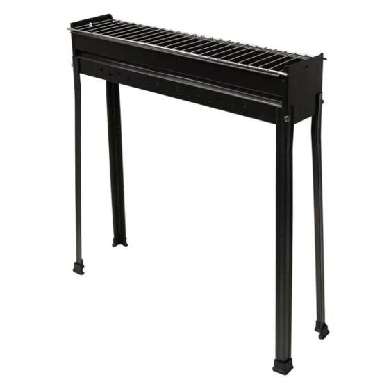 Immagine di BARBECUE A CARBONELLA ERPINIO CUOCI SPIEDINI L 60 P 15 H 70 CM MILLE