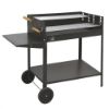 Immagine di BARBECUE A CARBONELLA CALYPSO CON RUOTE L 80 P 50 H 85 CM MILLE