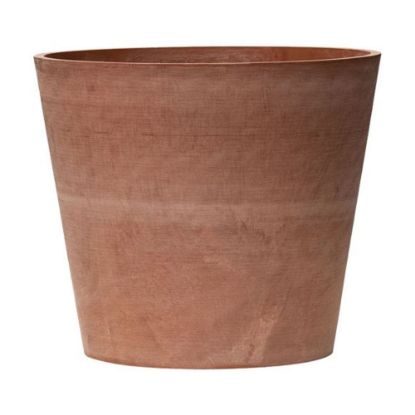 Immagine di VASO LEONARDO PLASTICA A CONO Ø 20 H 17,5 CM COTTO ART PLAST