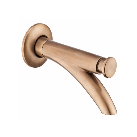 Immagine di RUBINETTO OTTONE  Ø 1/2" A PULSANTE LISCIO PER FONTANA DA ESTERNI