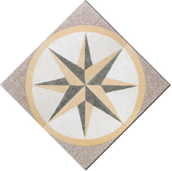 Immagine di STELLA 80X80CM MARRONE LEVIGATO 34A D'ASCENZI