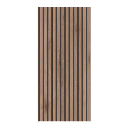 Immagine di PANNELLO ACUSTICO IN MDF MISURA 260X60X1,7CM COLORE NATURAL CANNELLA OAK KRONOSPAN